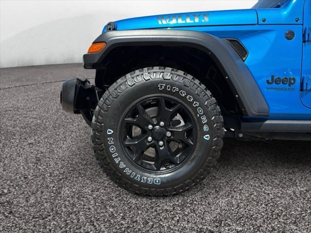 used 2021 Jeep Wrangler car, priced at $30,495