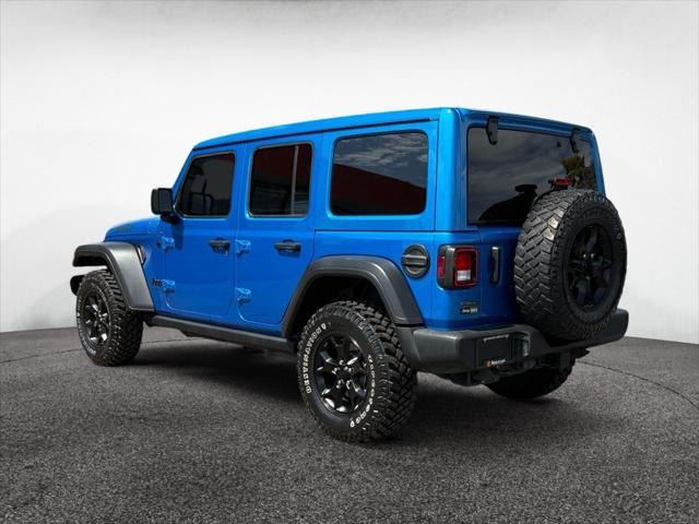 used 2021 Jeep Wrangler car, priced at $30,495