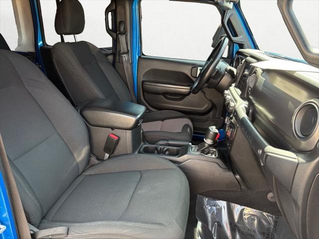 used 2021 Jeep Wrangler car, priced at $30,495