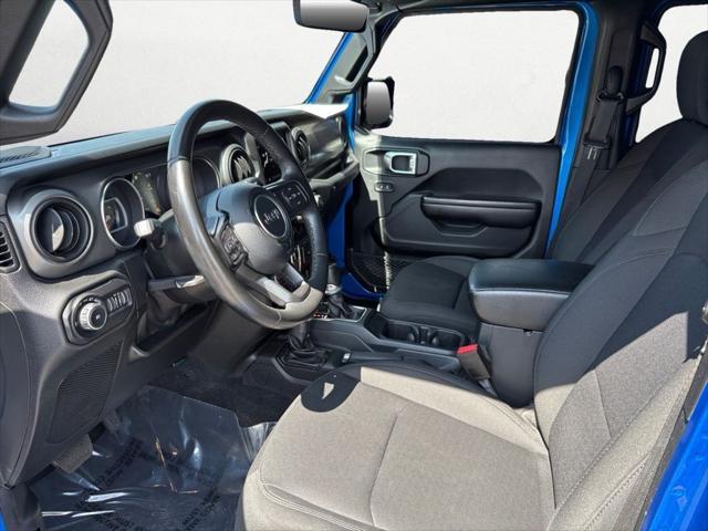 used 2021 Jeep Wrangler car, priced at $30,495
