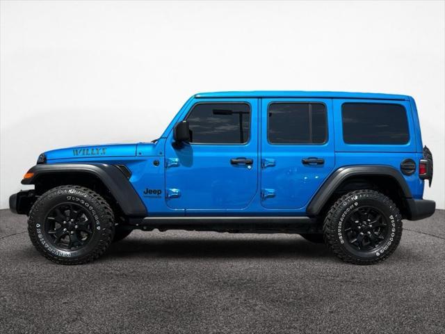 used 2021 Jeep Wrangler car, priced at $30,495