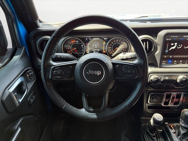 used 2021 Jeep Wrangler car, priced at $30,495