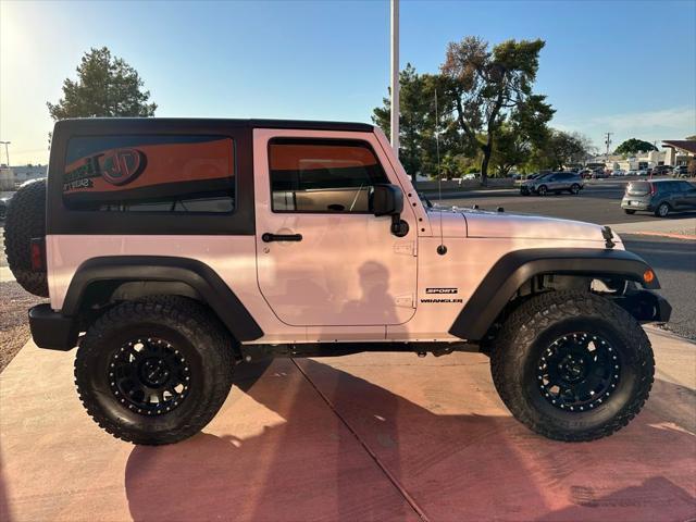 used 2015 Jeep Wrangler car, priced at $22,998