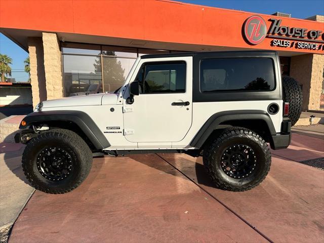 used 2015 Jeep Wrangler car, priced at $22,998