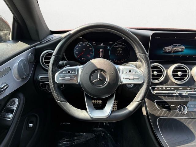 used 2021 Mercedes-Benz C-Class car, priced at $28,998