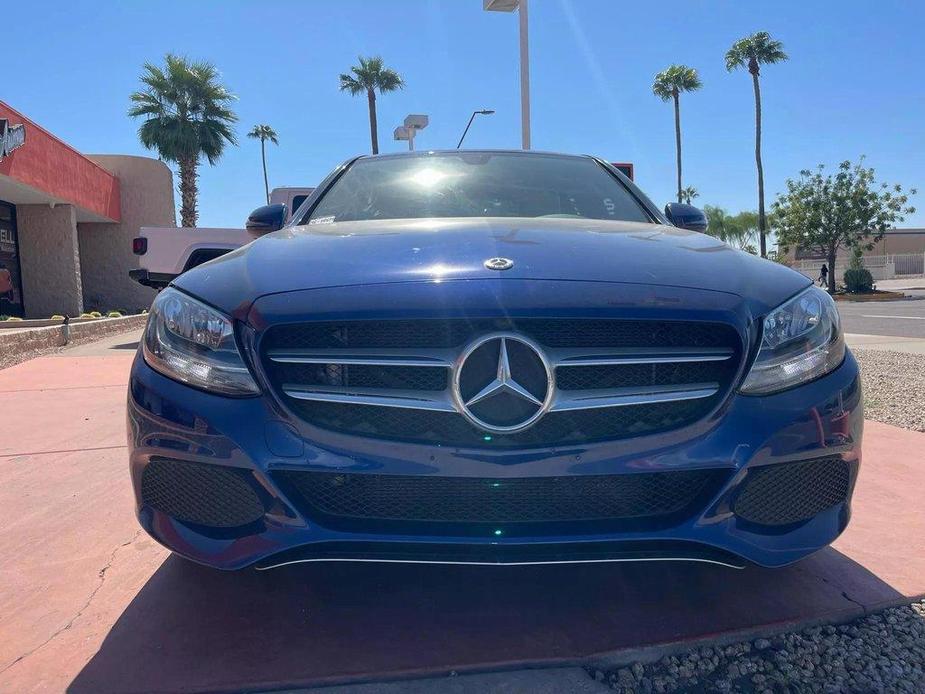 used 2018 Mercedes-Benz C-Class car, priced at $26,000