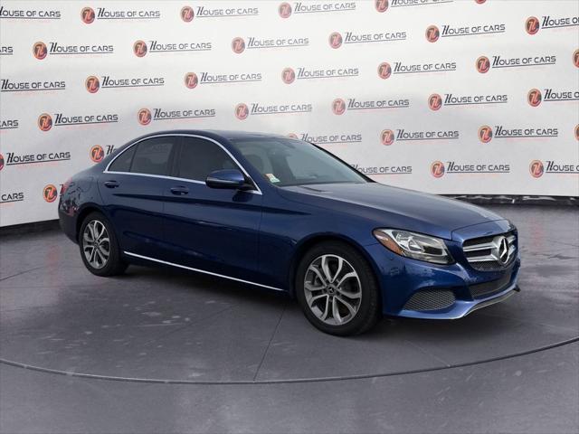 used 2018 Mercedes-Benz C-Class car, priced at $23,495