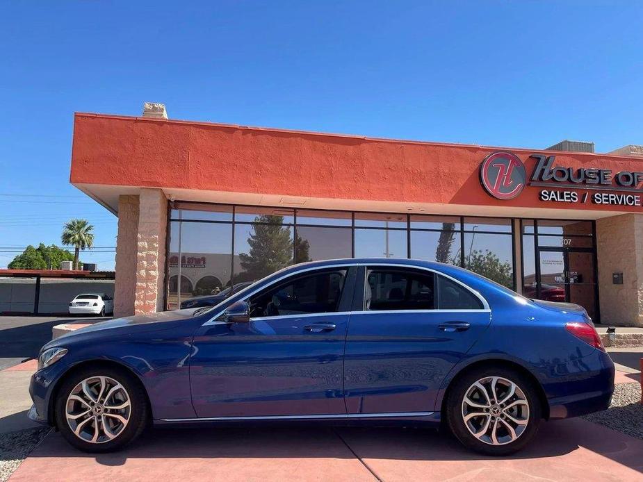 used 2018 Mercedes-Benz C-Class car, priced at $26,000