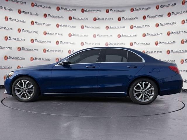 used 2018 Mercedes-Benz C-Class car, priced at $23,495