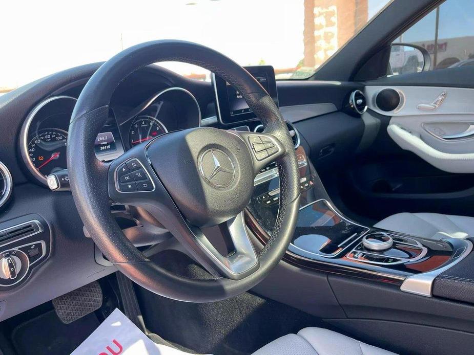 used 2018 Mercedes-Benz C-Class car, priced at $26,000