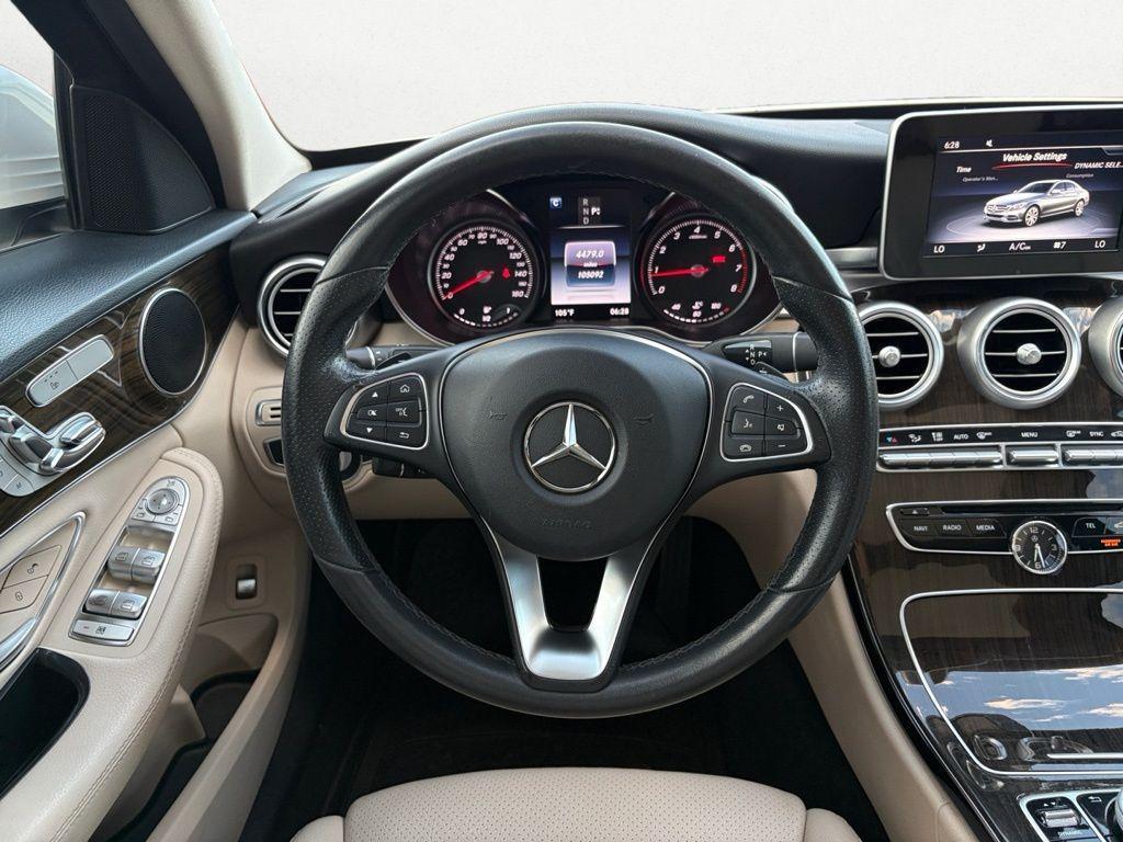 used 2017 Mercedes-Benz C-Class car, priced at $10,998