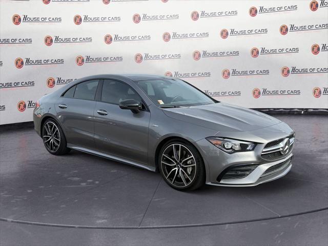 used 2021 Mercedes-Benz AMG CLA 35 car, priced at $27,495