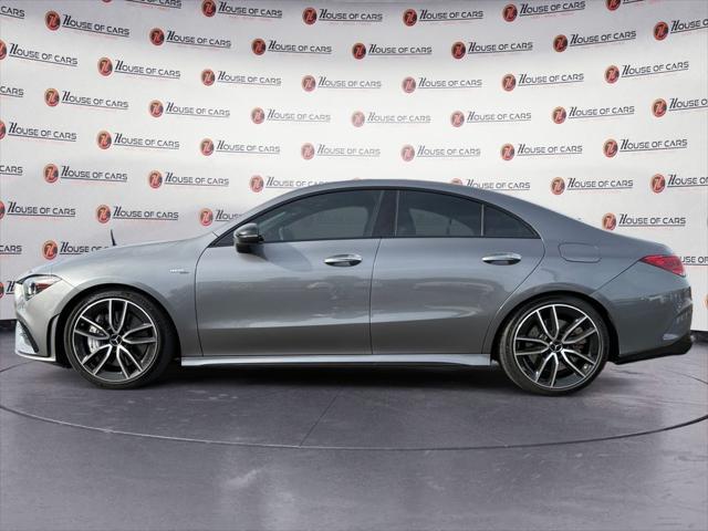 used 2021 Mercedes-Benz AMG CLA 35 car, priced at $27,495