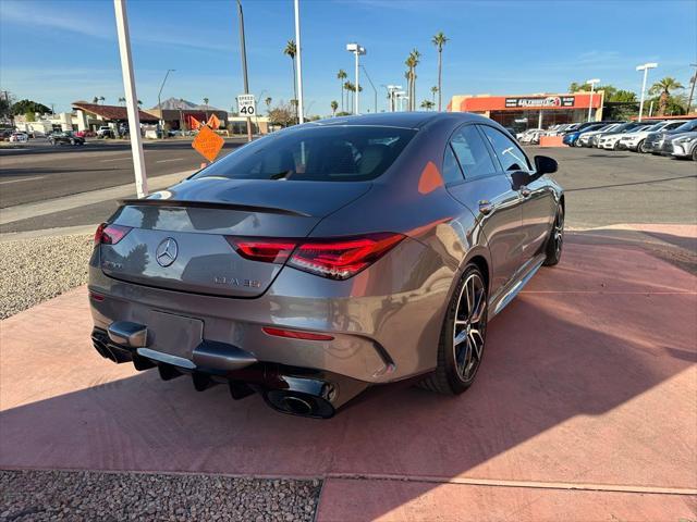 used 2021 Mercedes-Benz AMG CLA 35 car, priced at $31,998