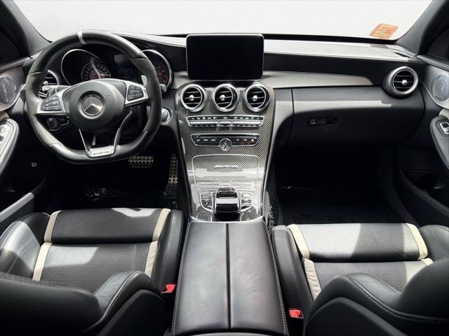 used 2018 Mercedes-Benz AMG C 63 car, priced at $47,998