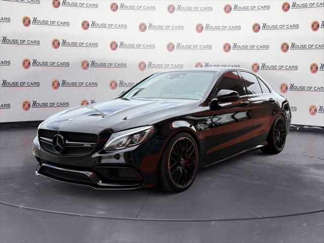used 2018 Mercedes-Benz AMG C 63 car, priced at $47,998