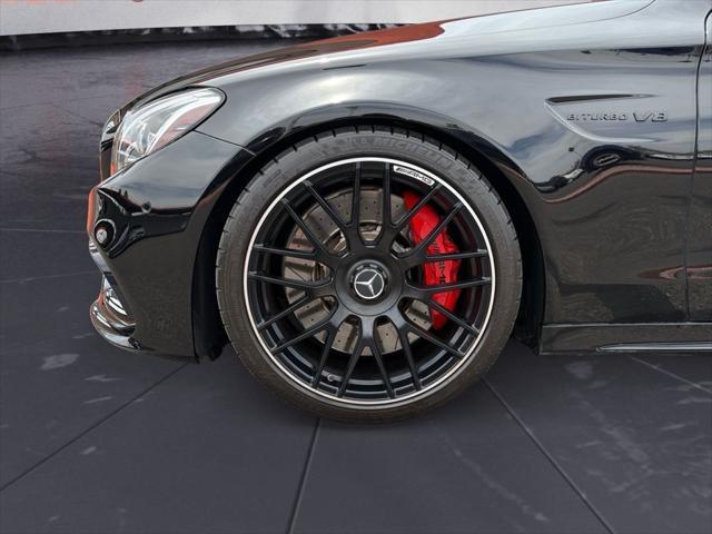 used 2018 Mercedes-Benz AMG C 63 car, priced at $47,998