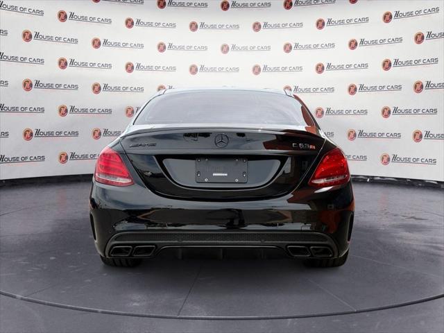 used 2018 Mercedes-Benz AMG C 63 car, priced at $47,998