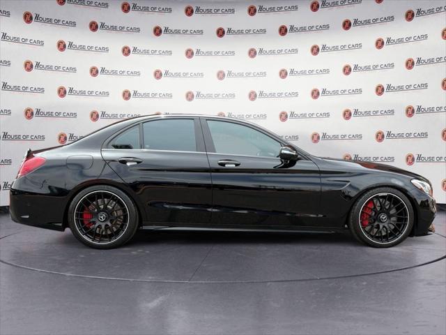 used 2018 Mercedes-Benz AMG C 63 car, priced at $47,998