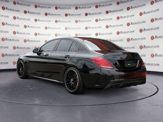 used 2018 Mercedes-Benz AMG C 63 car, priced at $47,998