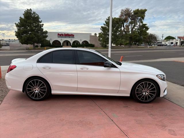 used 2018 Mercedes-Benz C-Class car, priced at $21,998