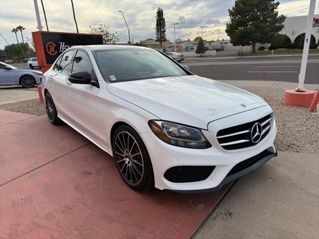 used 2018 Mercedes-Benz C-Class car, priced at $21,998