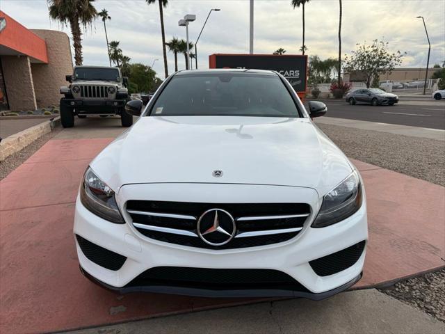 used 2018 Mercedes-Benz C-Class car, priced at $21,998