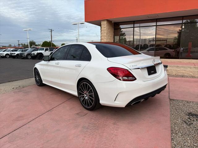 used 2018 Mercedes-Benz C-Class car, priced at $21,998