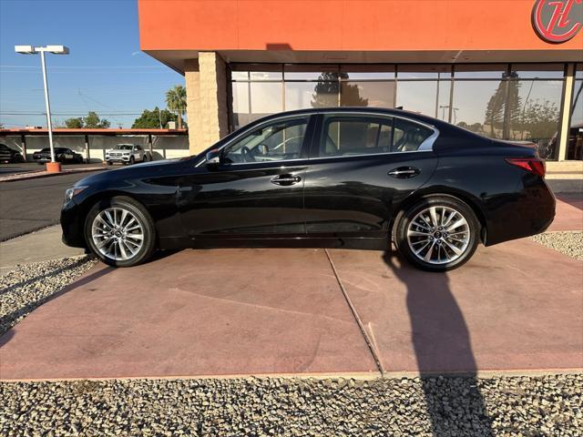 used 2021 INFINITI Q50 car, priced at $23,495