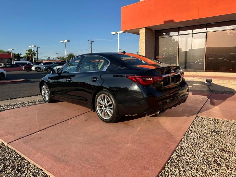 used 2021 INFINITI Q50 car, priced at $24,998