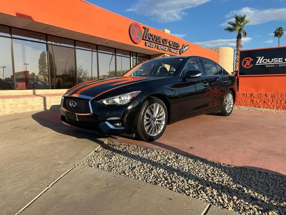 used 2021 INFINITI Q50 car, priced at $24,998