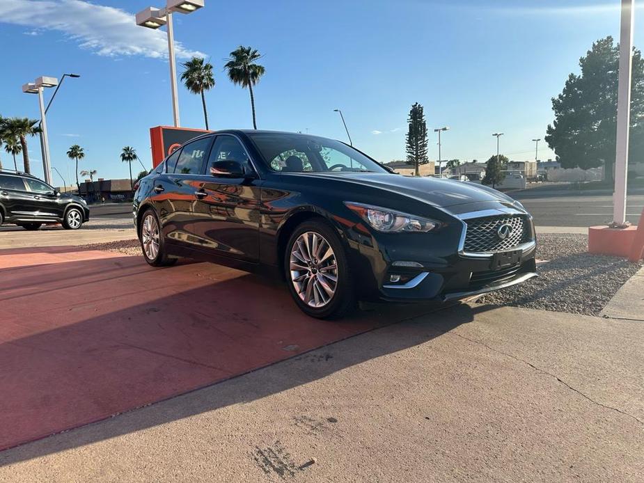 used 2021 INFINITI Q50 car, priced at $24,998