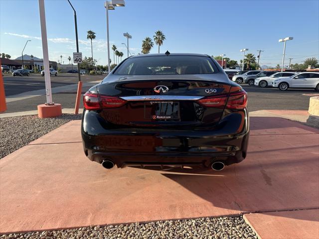 used 2021 INFINITI Q50 car, priced at $23,495