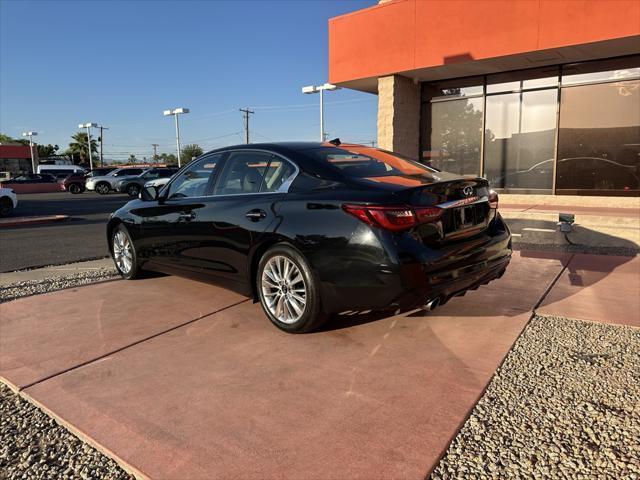 used 2021 INFINITI Q50 car, priced at $23,495