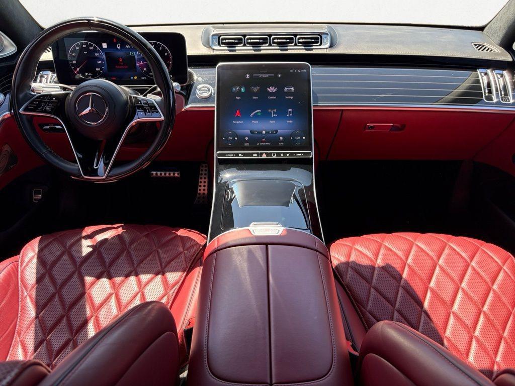 used 2022 Mercedes-Benz S-Class car, priced at $79,998