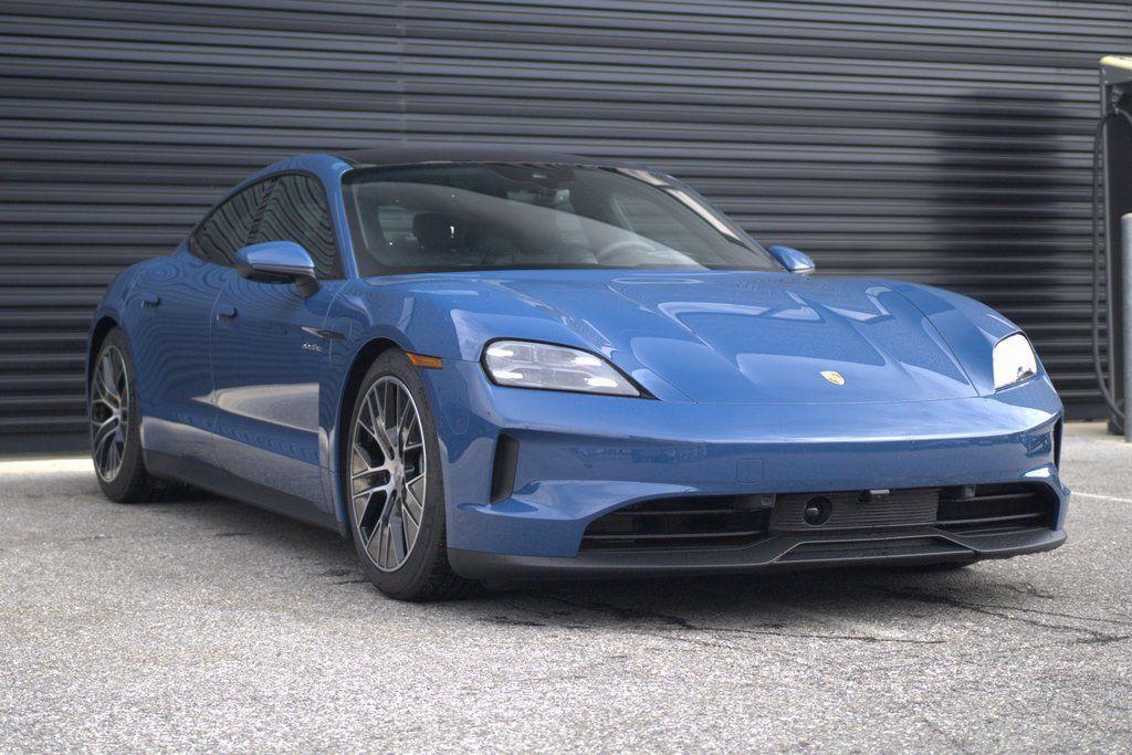 new 2025 Porsche Taycan car, priced at $130,455