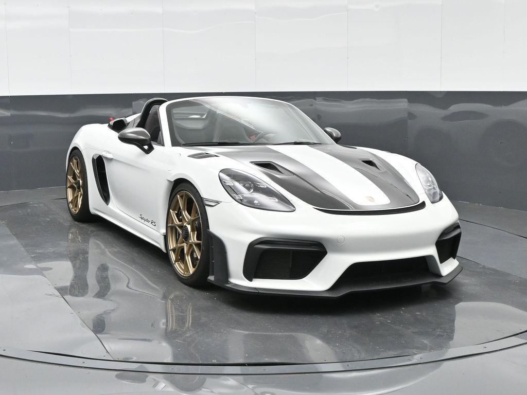 used 2024 Porsche 718 Spyder car, priced at $219,900