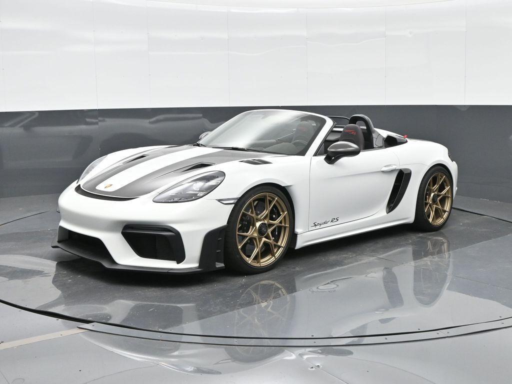 used 2024 Porsche 718 Spyder car, priced at $219,900