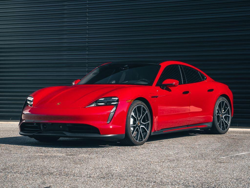 used 2024 Porsche Taycan car, priced at $102,900
