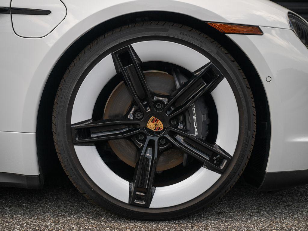new 2025 Porsche Taycan car, priced at $130,285