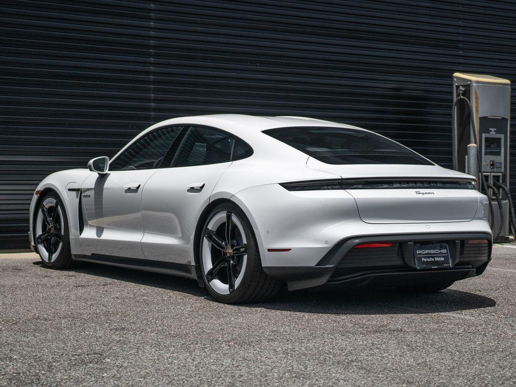 new 2025 Porsche Taycan car, priced at $130,285