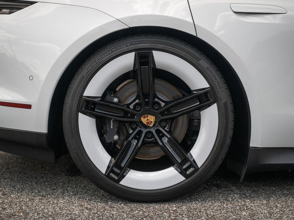 new 2025 Porsche Taycan car, priced at $130,285