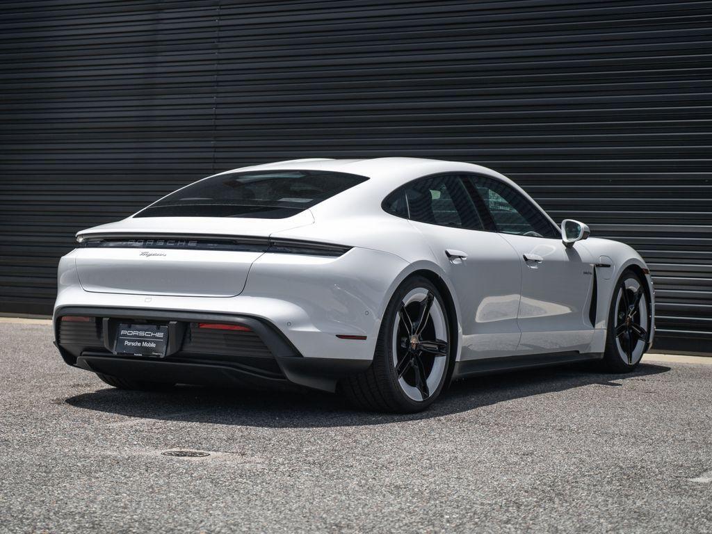 new 2025 Porsche Taycan car, priced at $130,285