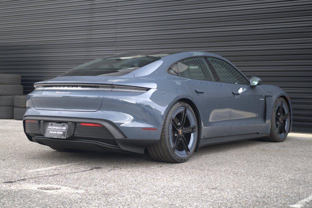 new 2025 Porsche Taycan car, priced at $137,565