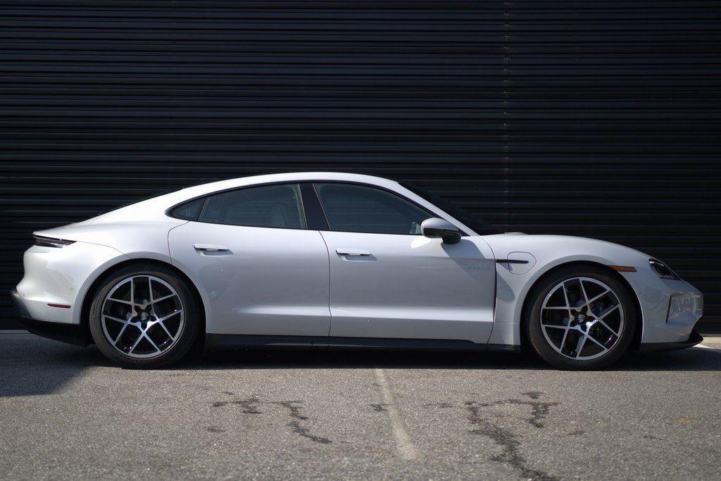 new 2025 Porsche Taycan car, priced at $123,145
