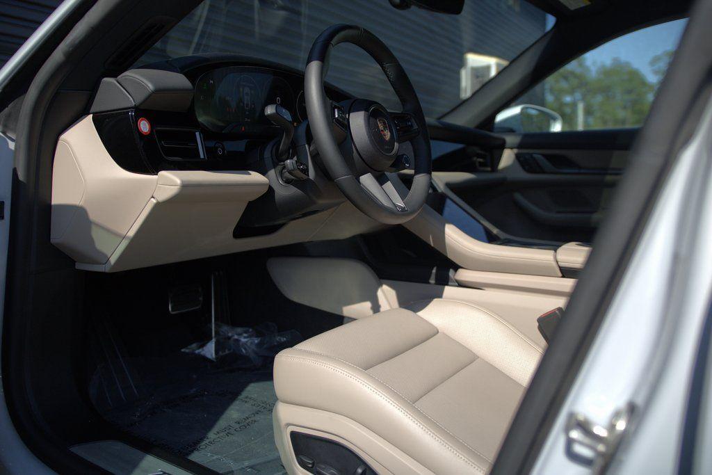 new 2025 Porsche Taycan car, priced at $123,145