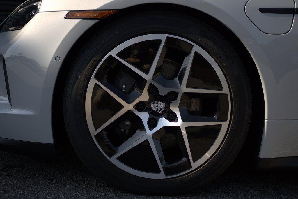 new 2025 Porsche Taycan car, priced at $123,145