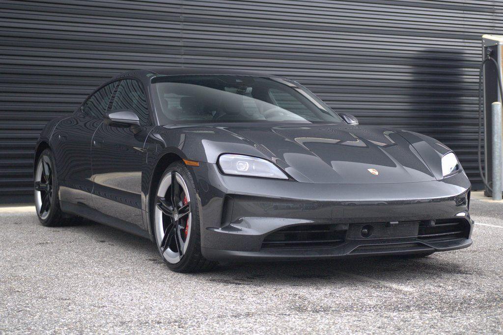 new 2025 Porsche Taycan car, priced at $146,545