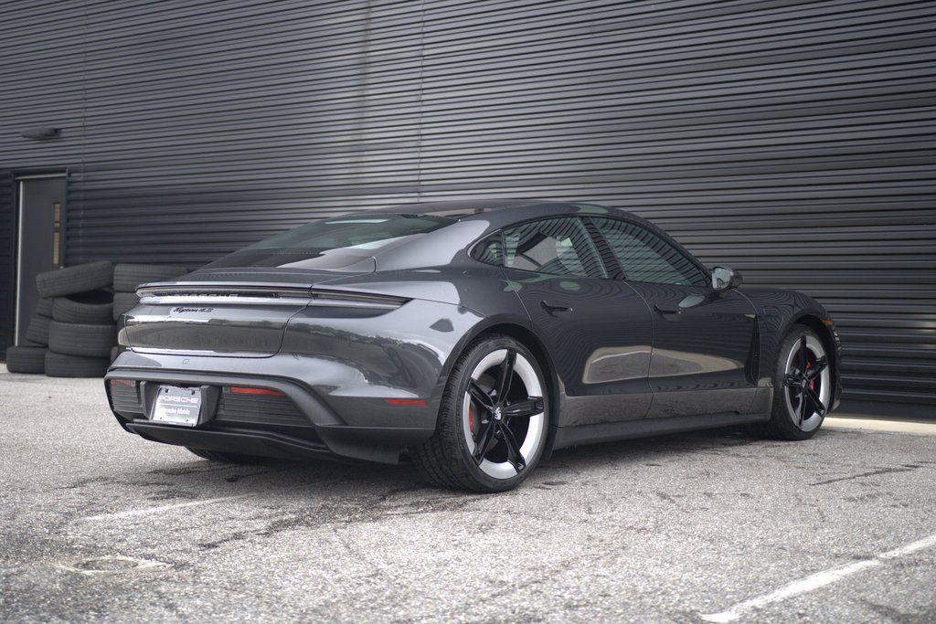 new 2025 Porsche Taycan car, priced at $146,545