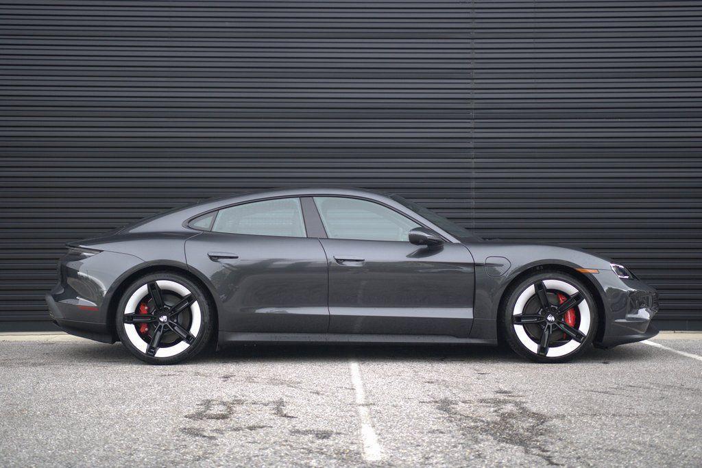 new 2025 Porsche Taycan car, priced at $146,545
